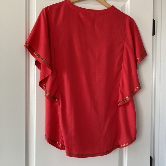 Chicos size 1 (medium 8) top sequins - Picture 9 of 13